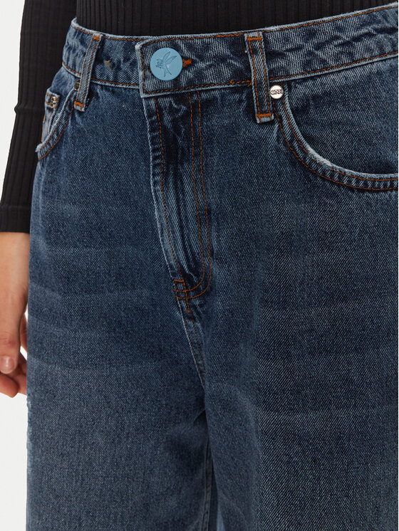 One Teaspoon One Teaspoon Traperice 26644 Plava Wide Leg