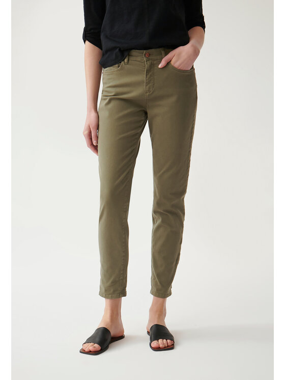 TATUUM TATUUM Jeansy DEZIRA Khaki Boyfriend Fit