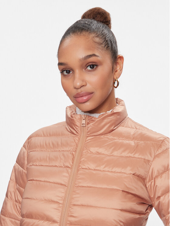 TWINSET TWINSET Prehodna jakna 241TP2410 Rjava Regular Fit