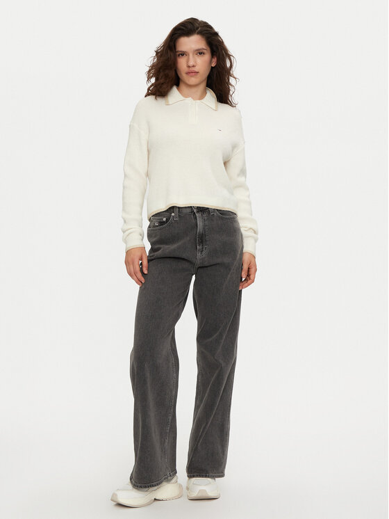 Tommy Jeans Tommy Jeans Jeans Claire DW0DW19614 Grau Wide Leg