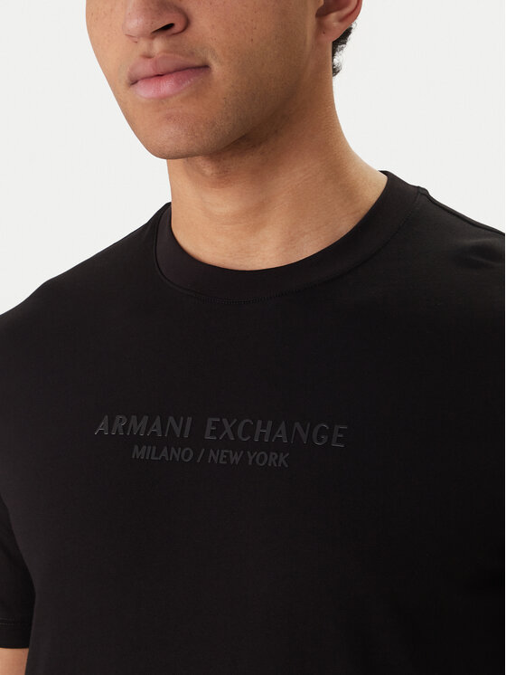 Armani Exchange Armani Exchange T-Shirt XM001280 AF10361 MC09E Czarny Regular Fit