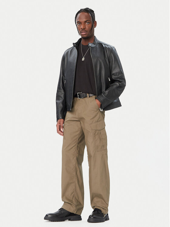 G-STAR G-STAR Spodnie materiałowe Holt D29512-D387 Khaki Regular Fit