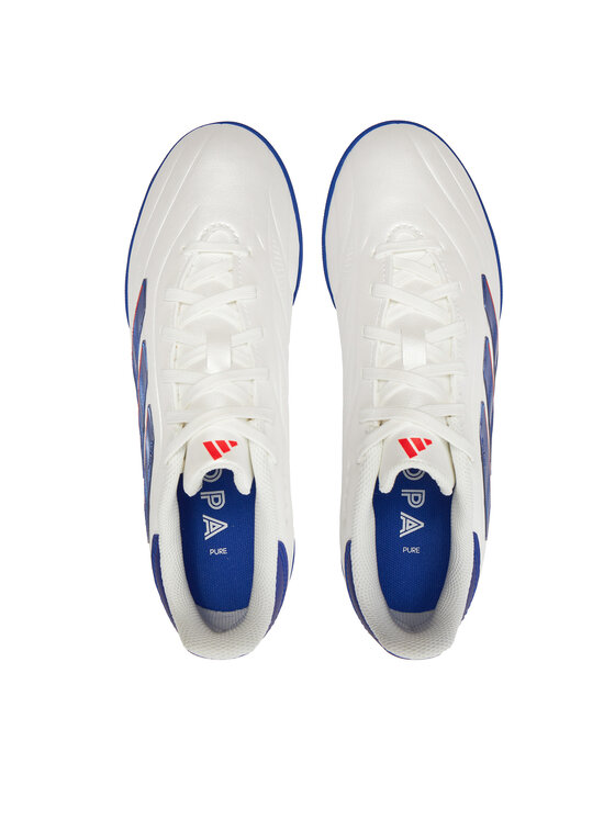 adidas adidas Boty na fotball Copa Pure 2 League Tf J IG8692 Bílá