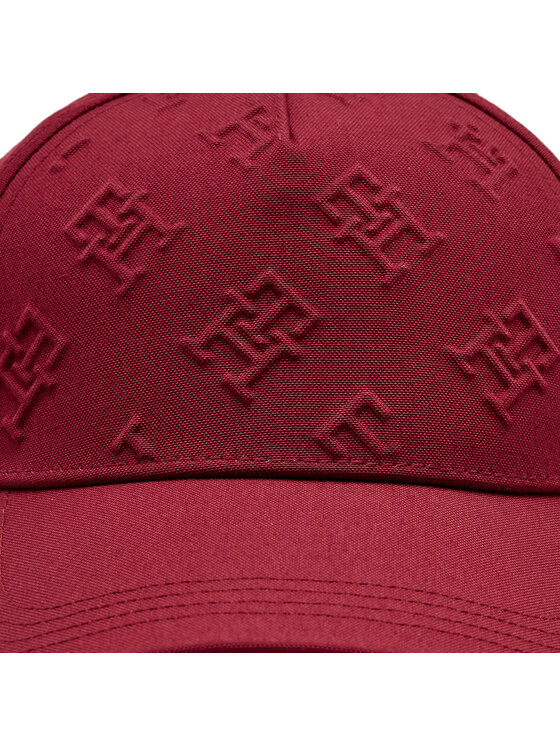 Tommy Hilfiger Tommy Hilfiger Бейсболка Monogram Debossed Cap AW0AW15328 Червоний