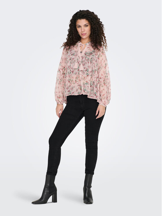 ONLY ONLY Bluza Aida 15283695 Roza Loose Fit