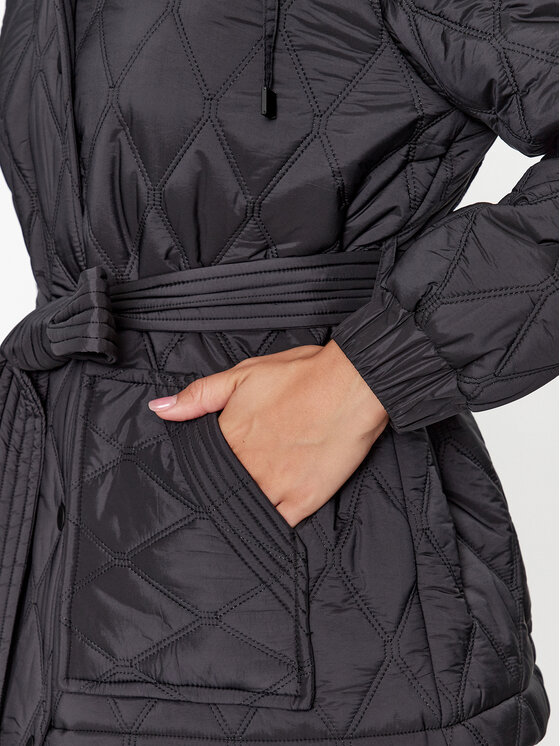 Guess Guess Zimski kaput V3BL02 WFS82 Crna Regular Fit