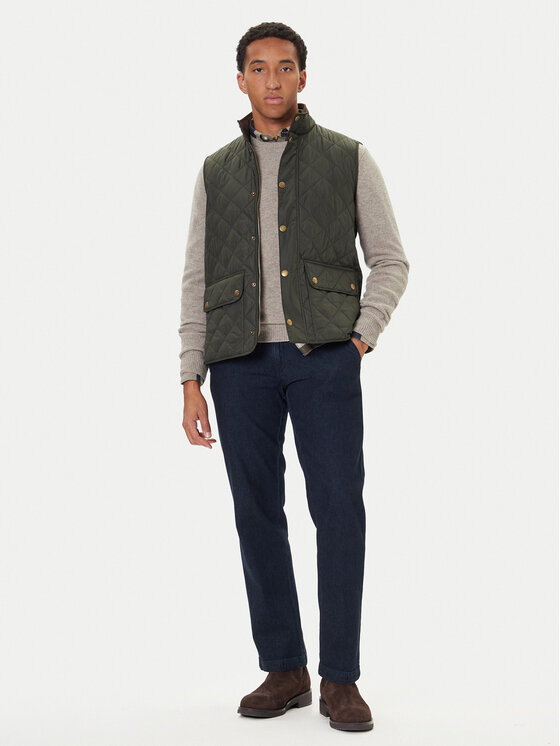 Barbour Barbour Gilet MGI0245GN71 Verde Regular Fit