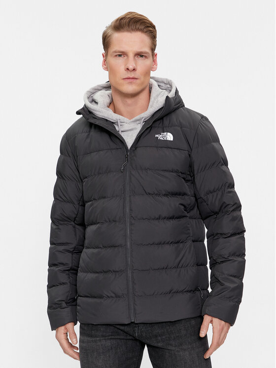 The North Face The North Face Пухено яке Aconcaqua NF0A84I1 Сив Regular Fit