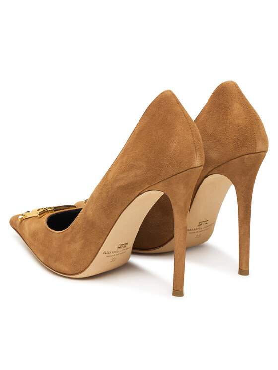 Elisabetta Franchi Elisabetta Franchi Pantofi cu toc subțire SA59L61E2 Maro