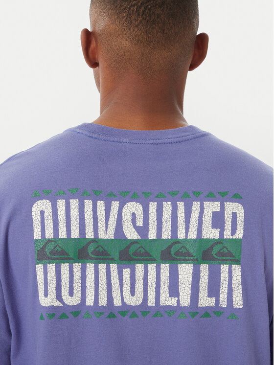 Quiksilver Quiksilver T-Shirt World Force EQYZT08020 Μωβ Regular Fit