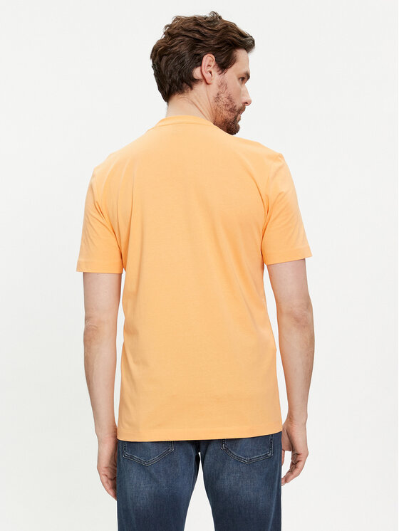 BOSS Boss T-Shirt Thompson 15 50513382 Pomarańczowy Regular Fit