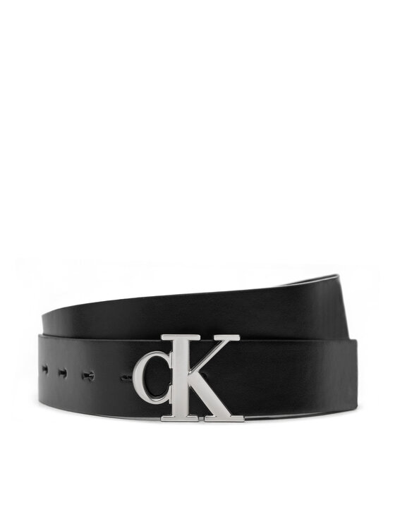 Calvin Klein Jeans Sieviešu josta Mono Pl Rev Lthr Belt K60K612288 Melns