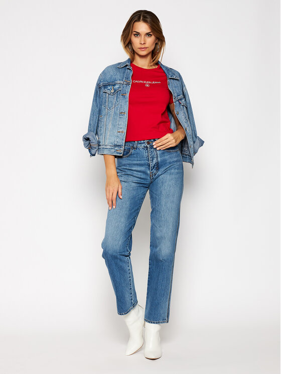 Round J20J214790 Raudona Regular Fit 