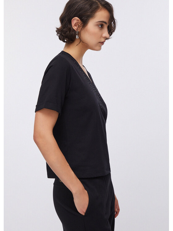 Liu Jo Liu Jo T-shirt TA6284JS92322222 Viola Regular Fit