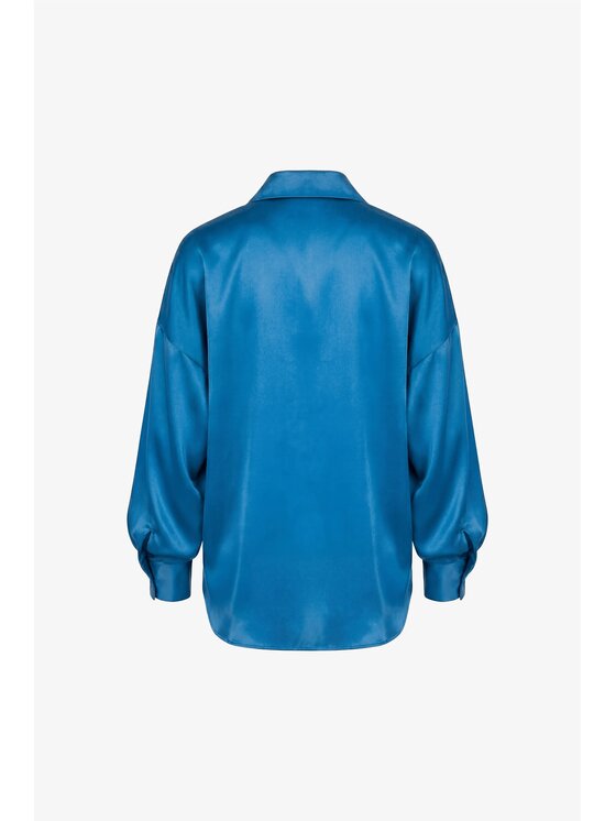 LE POSSÉ LE POSSÉ Camicia KLS Blu Loose Fit