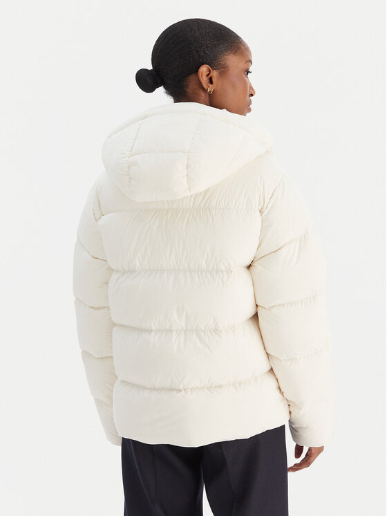Tommy Hilfiger Tommy Hilfiger Pernata jakna WW0WW45739 Écru Regular Fit