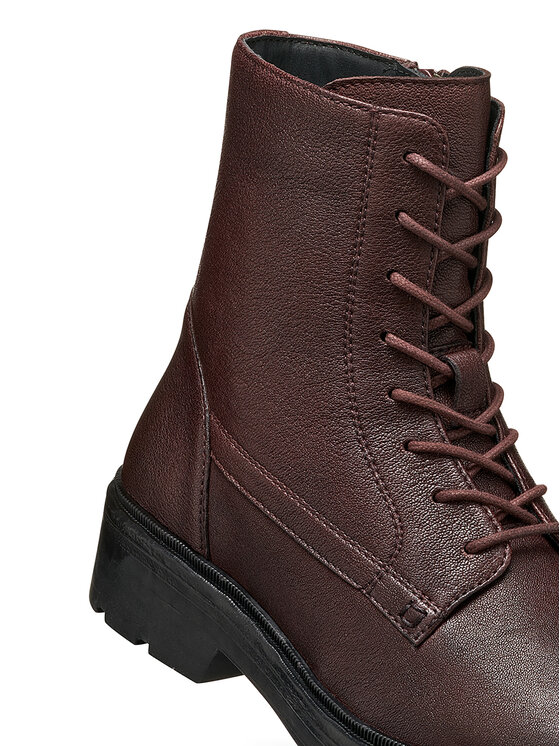 Geox Geox Schnürschuhe D Swelen D665GH 81 C7357 Dunkelrot