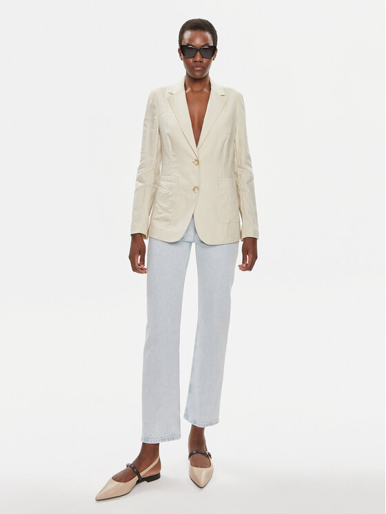 Tommy Hilfiger Tommy Hilfiger Сако WW0WW42454 Бежов Regular Fit