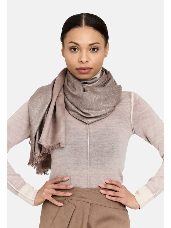 ALLORA BE UNIQUE ALLORA BE UNIQUE Scialle wieczorowy Beige