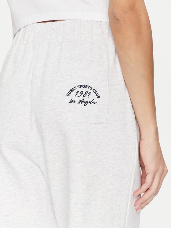 Guess Guess Долнище анцуг V5GB03 KCS01 Сив Regular Fit