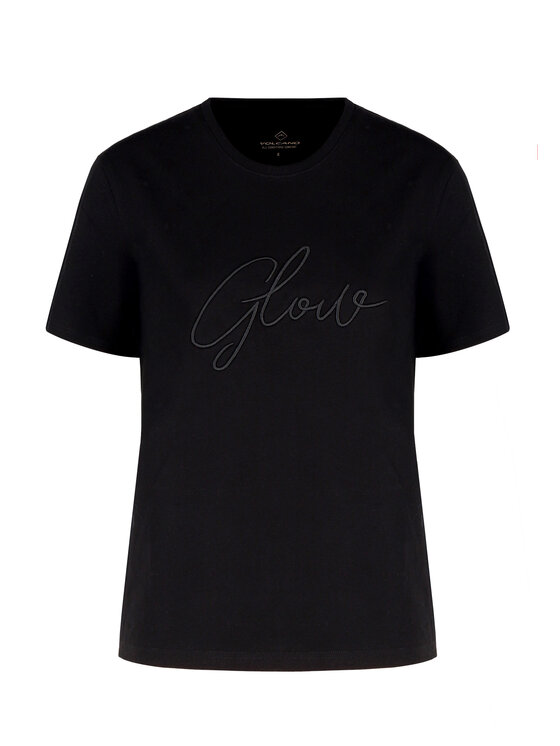 Volcano Volcano T-Shirt T-RIS Czarny Regular Fit