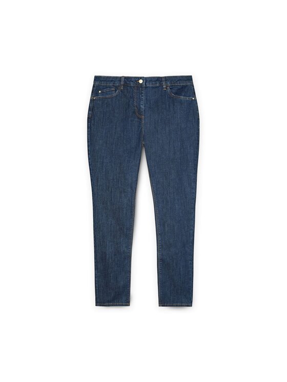 Fiorella Rubino Fiorella Rubino Jeansy P401T004897N034 Niebieski Skin Fit