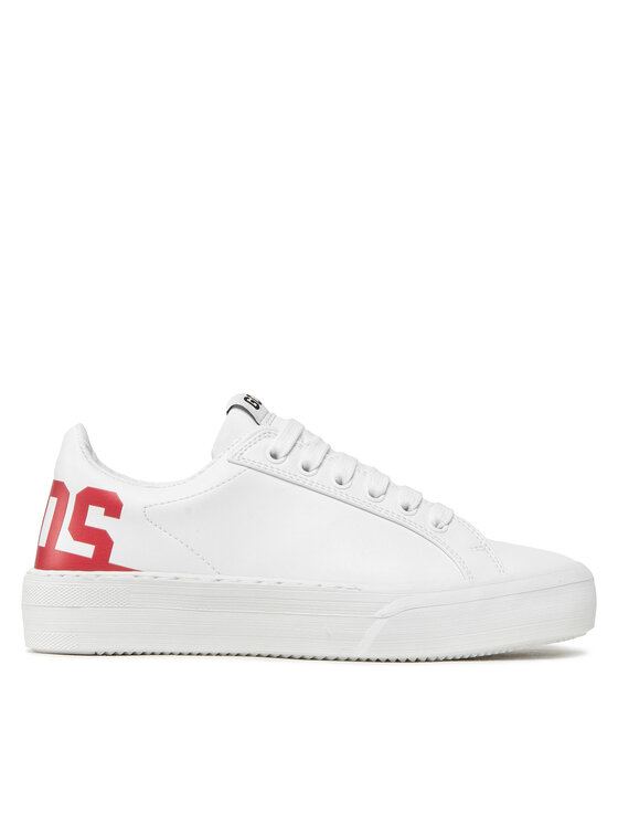 GCDS Sneakersy CC94M460079 Biela