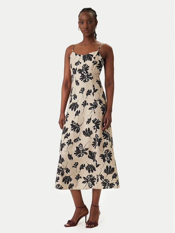 Vero Moda Vero Moda Ljetna haljina Jennifer 10341972 Bež Regular Fit