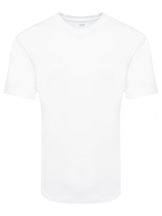 Girlfriend Collective Girlfriend Collective Marškinėliai Reset 3039 Balta Relaxed Fit