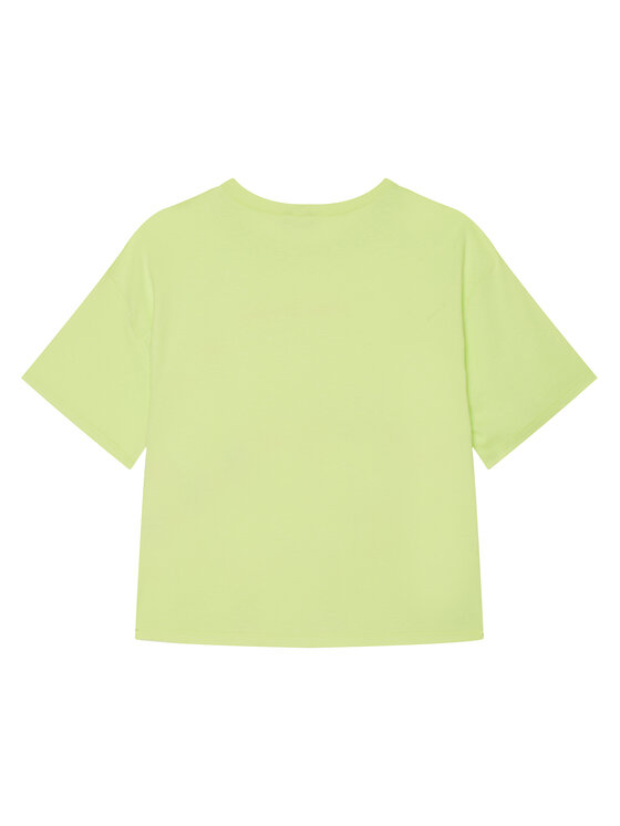 United Colors Of Benetton United Colors Of Benetton T-Shirt 35RYC10OZ Żółty Regular Fit