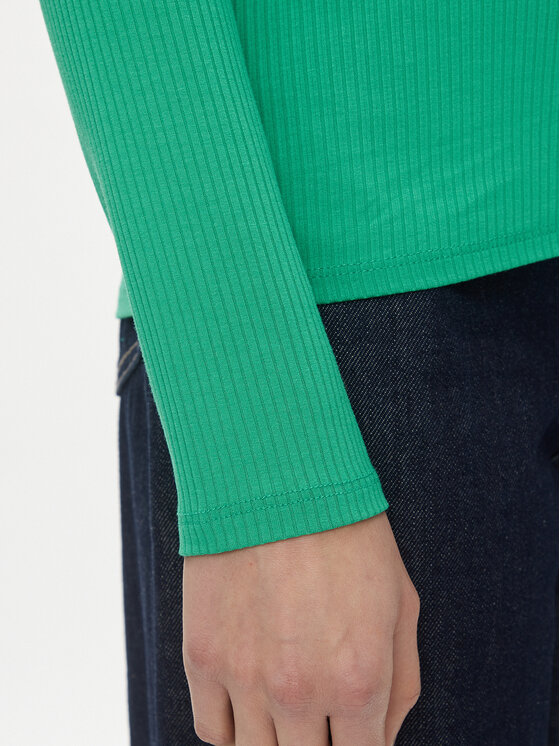 Vero Moda Vero Moda Bluza Carina 10301178 Zelena Regular Fit