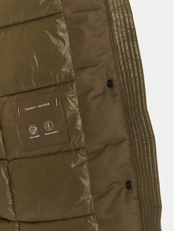 Tommy Hilfiger Tommy Hilfiger Parka WW0WW46533 Zelena Relaxed Fit