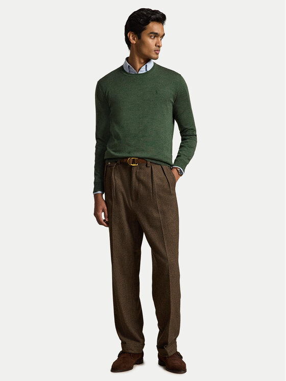 Polo Ralph Lauren Polo Ralph Lauren Pulover 710954589006 Temno zelena Regular Fit