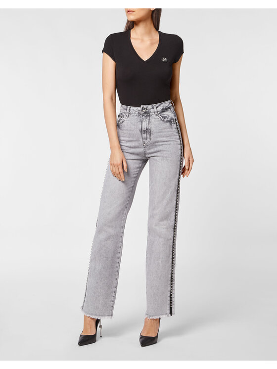 PHILIPP PLEIN PHILIPP PLEIN Jeans 2281 Grigio Palazzo Fit