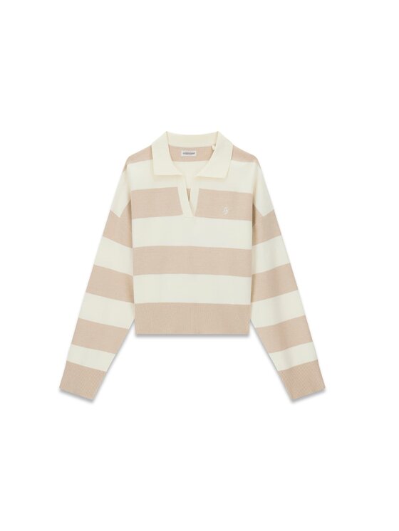 Guess Guess Svetr 180643 Béžová Classic Fit
