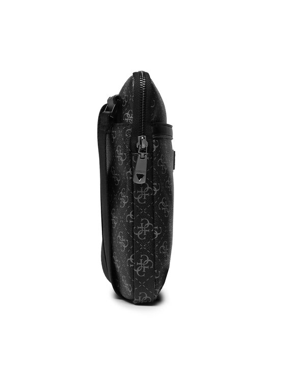 Guess Guess Мъжка чантичка Vezzola Smart HMEVZL P2223 Черен
