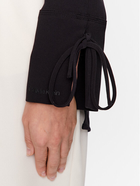 Calvin Klein Calvin Klein Блузка K20K205688 Чорний Regular Fit