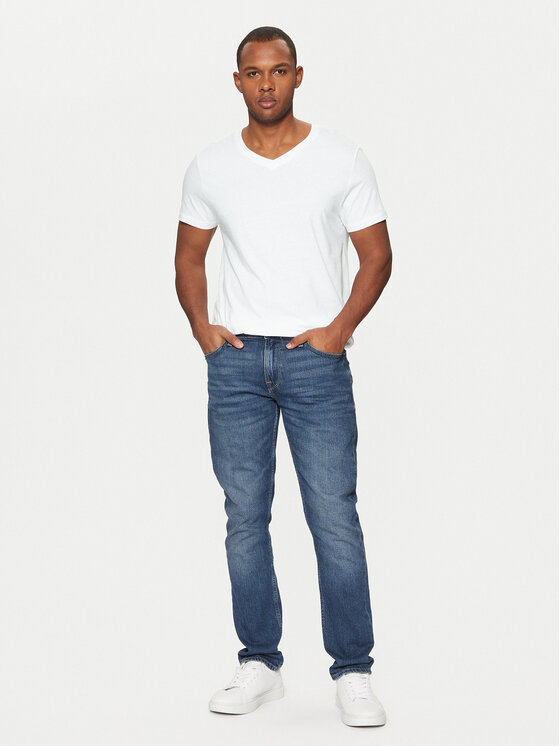 Gap Gap Set od 3 majice 483955-00 Bijela Regular Fit