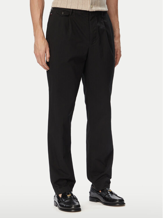 Tommy Hilfiger Pantaloni chino Harlem MW0MW43158 Negru Regular Fit