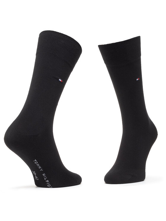 Tommy Hilfiger Tommy Hilfiger Skarpety długie 100001495 Czarny