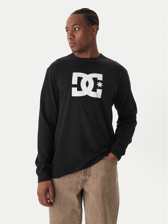 DC Shoes DC Shoes Longsleeve Star ADYZT05372 Nero Regular Fit