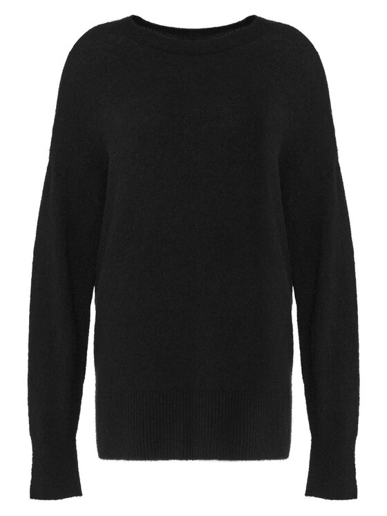 Patrizia Pepe Patrizia Pepe Džemperis 2K0326 K293 Melns Regular Fit