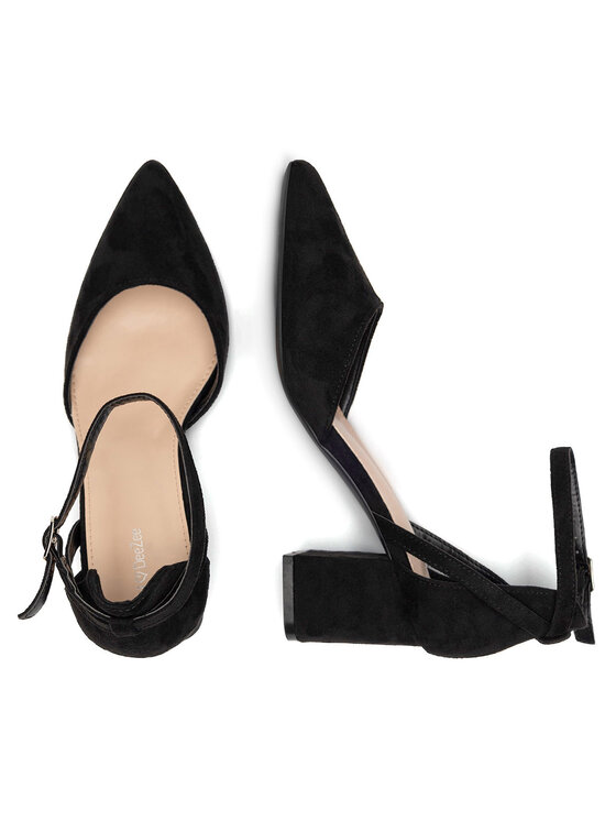 DeeZee DeeZee Czółenka WSS20968-02 Czarny