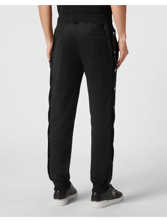 PHILIPP PLEIN PHILIPP PLEIN Spodnie dresowe 2743 Czarny Jogger Fit