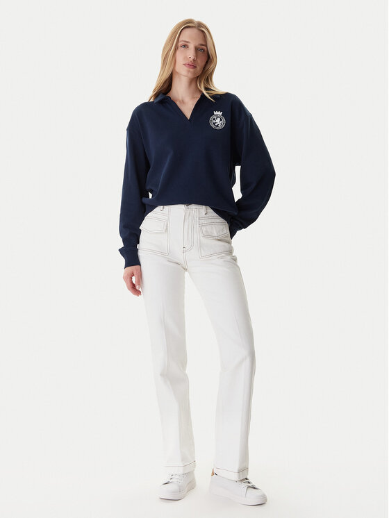 Tommy Hilfiger Tommy Hilfiger Μπλούζα UW0UW06078 Σκούρο μπλε Regular Fit