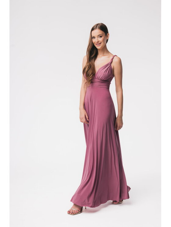 Aurora Aurora Koktejlové šaty Milo Růžová Feminine Fit