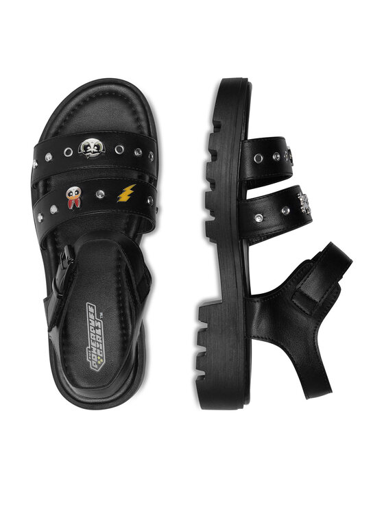 Powerpuff Girls Powerpuff Girls Sandalen CS6278-01 Schwarz
