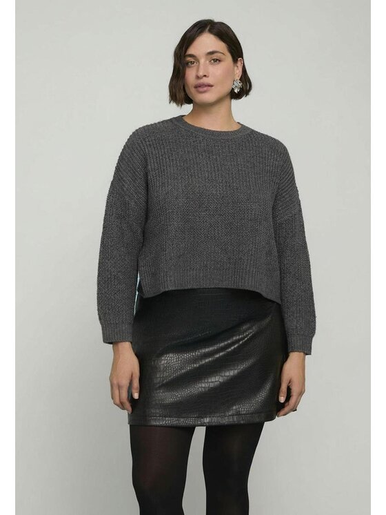 Fiorella Rubino Fiorella Rubino Maglione M023L008285N023 Grigio Regular Fit