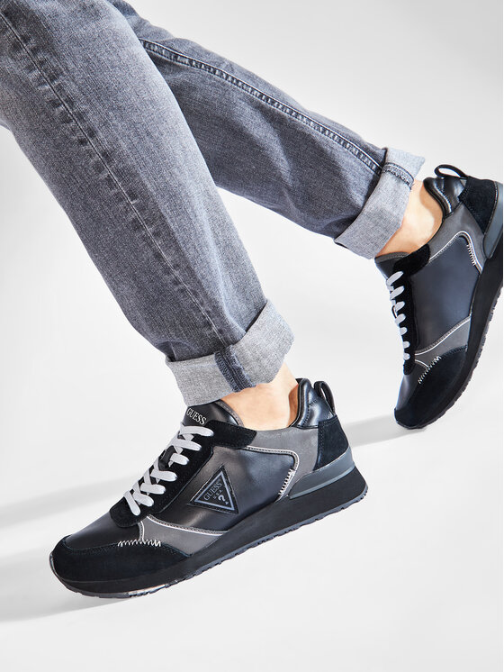 Guess Guess Sneakers New Glorym FM7NGM LEM12 Schwarz