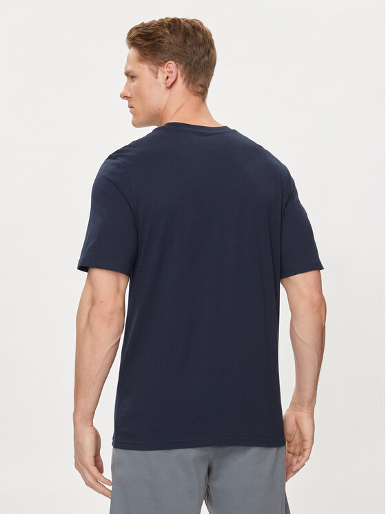 Jack&Jones Jack&Jones T-krekls Map 12257908 Tumši zils Regular Fit